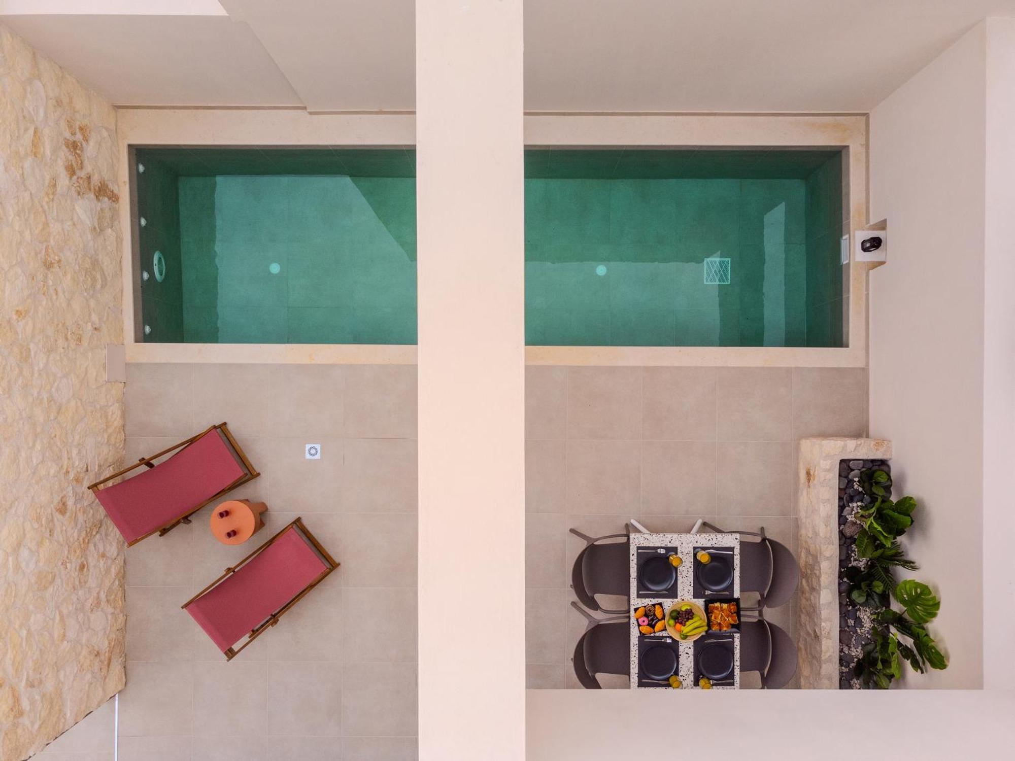 Sugarwhite Suites With Private Not Heated Pool Emporio  Esterno foto